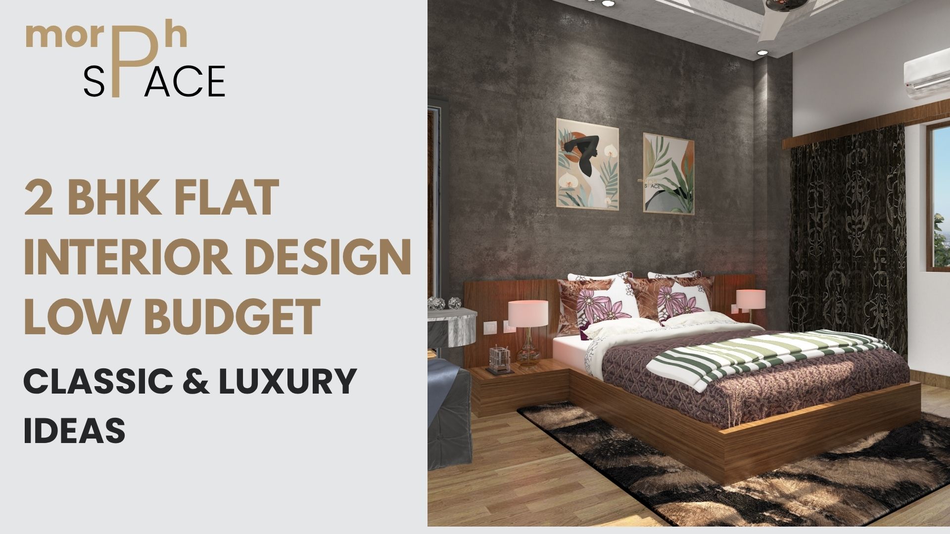 2 BHK Flat Interior Design Low Budget